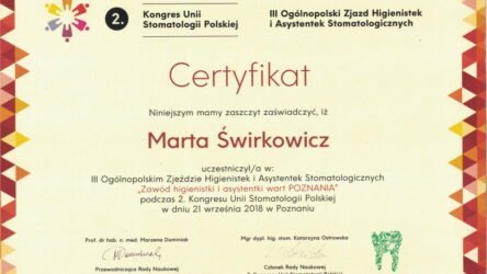 dypl. hig. Marta Świrkowicz 10